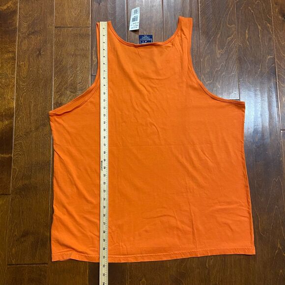 Polo Sport Ralph Lauren NWT Vintage Orange Blue Tank Top Men's Size XXL - Picture 7 of 7